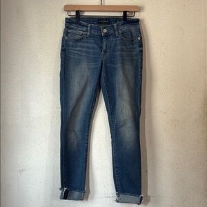 Lucky Brand Blue Ankle Cropped Jeans